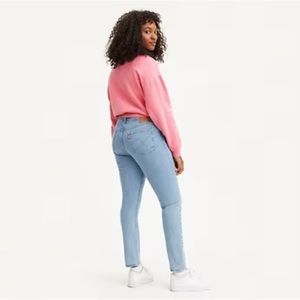 Levi's Light Blue Skinny Jeans